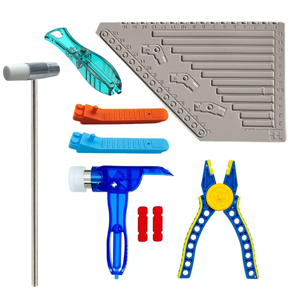 3D Printing Link - Klocki Zabawki Płyta pomiarowa Klocki Szczypce