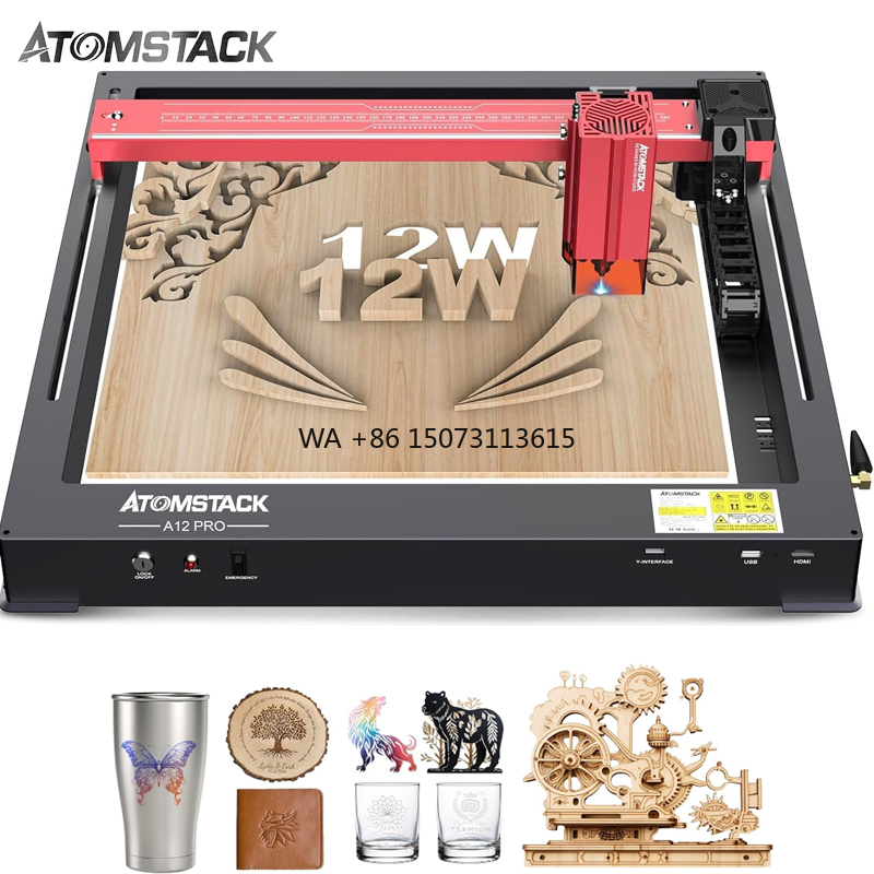 3D Printing Stainless Steel - Atomstack A12 X12 Pro 50W Wifi