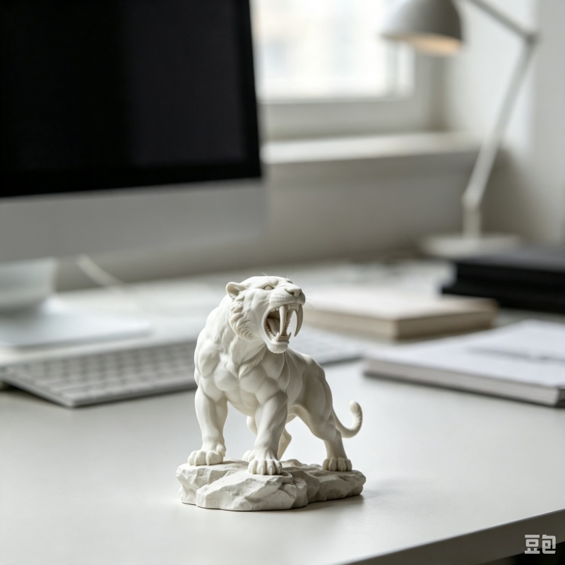 3D Printing Tooth - Drukowana w technologii 3D plastikowa figurka