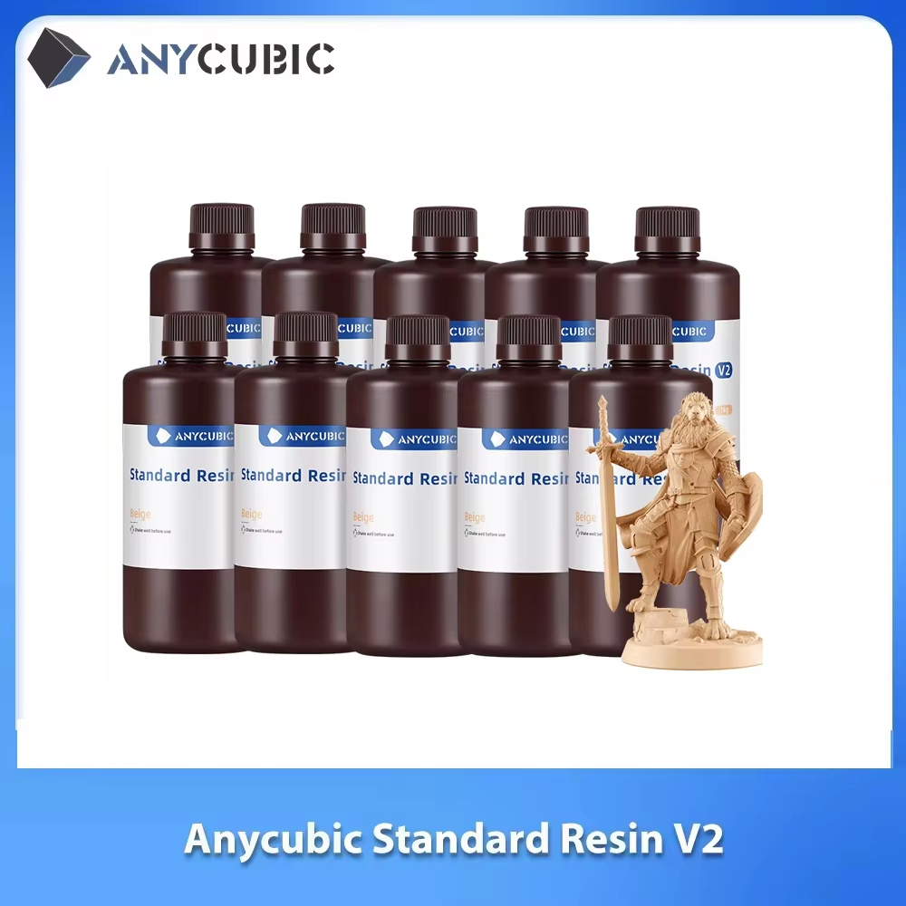 3D Printing Uv Sensitive Resin - ANYCUBIC Standardowa żywica V2 405nm UV