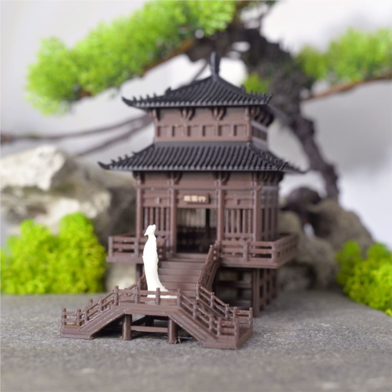 3D Printing Ultem - Retro Architektura Ozdoby Pawilony Chiński Styl