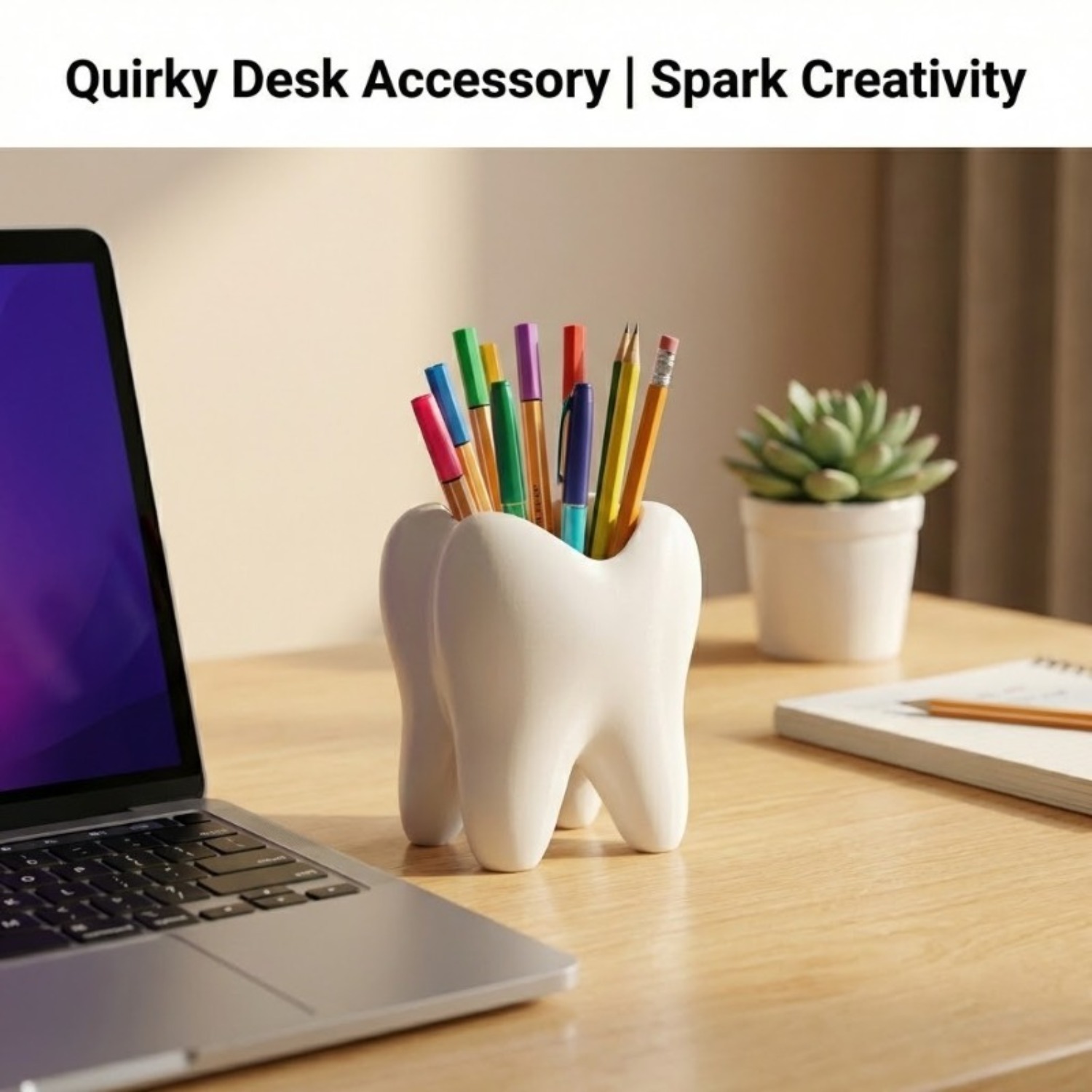 3D Printing Tooth - 1/2 Zestaw Drukowany w 3D Pojemnik