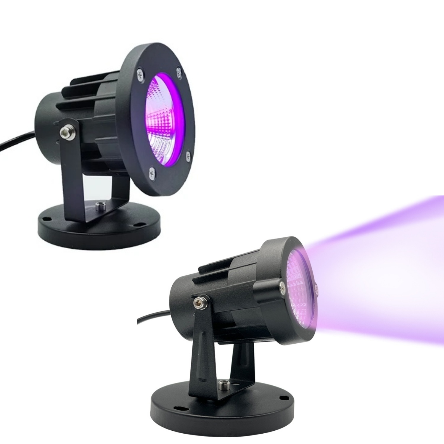 3D Printing Uv Sensitive Resin - Lampa LED fioletowa 10W 30W Blacklight