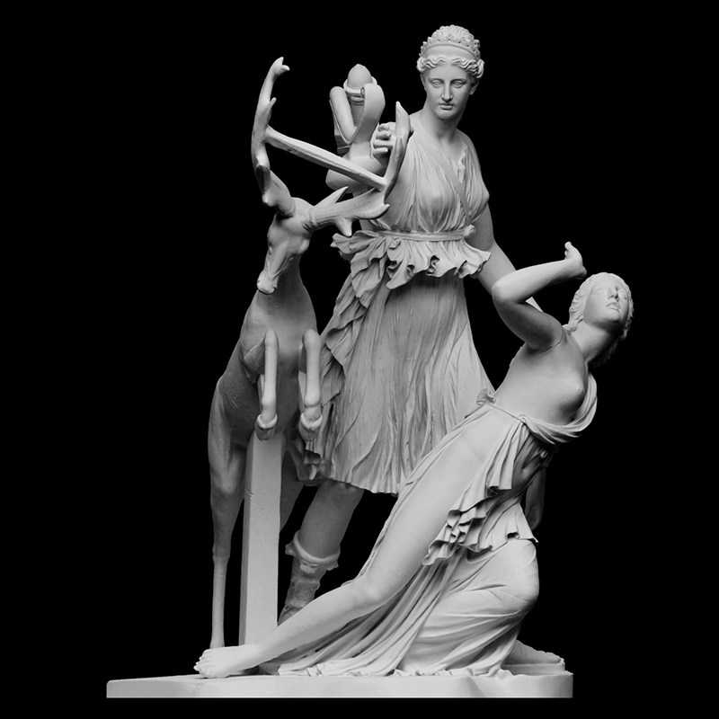 3D Printing Material - Artemis i Evechenia, drukowane w 3D
