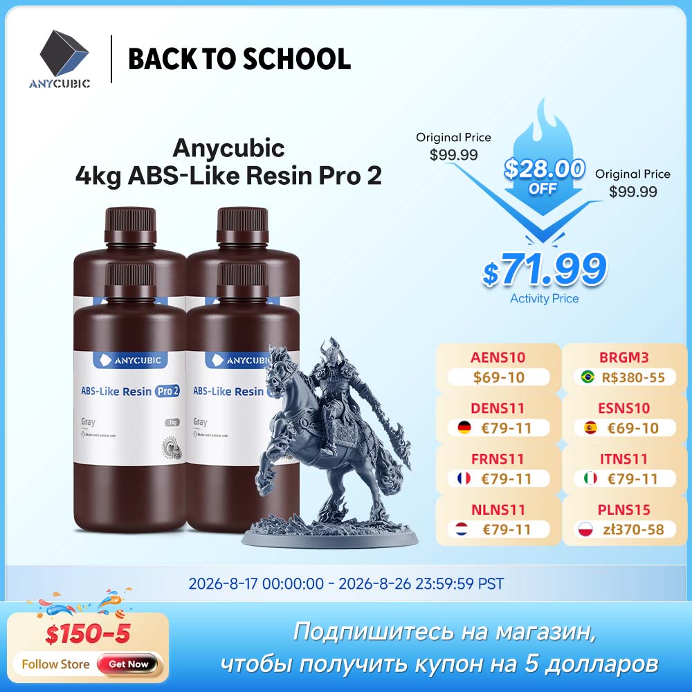 3D Printing Uv Sensitive Resin - Kup 2 kg, aby otrzymać 3