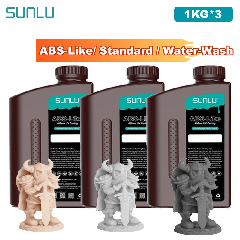 3D Printing Uv Sensitive Resin - SUNLU 3KG Żywica typu ABS-Like /