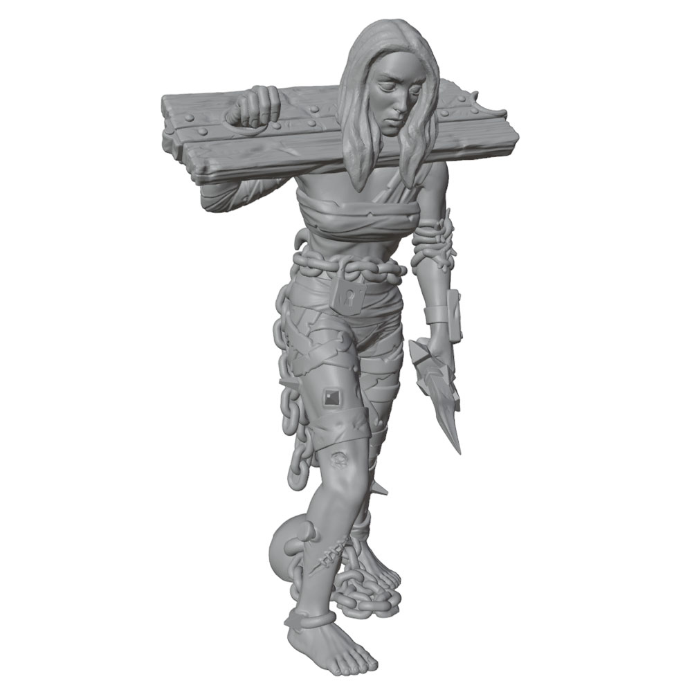 3D Printing Link - Model z żywicy o skali 1/24,