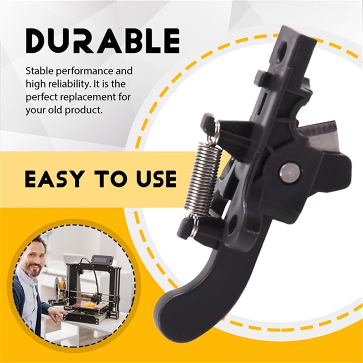 3D Printing Guide - (A75T) 2 szt. Przecinak Filamentu do