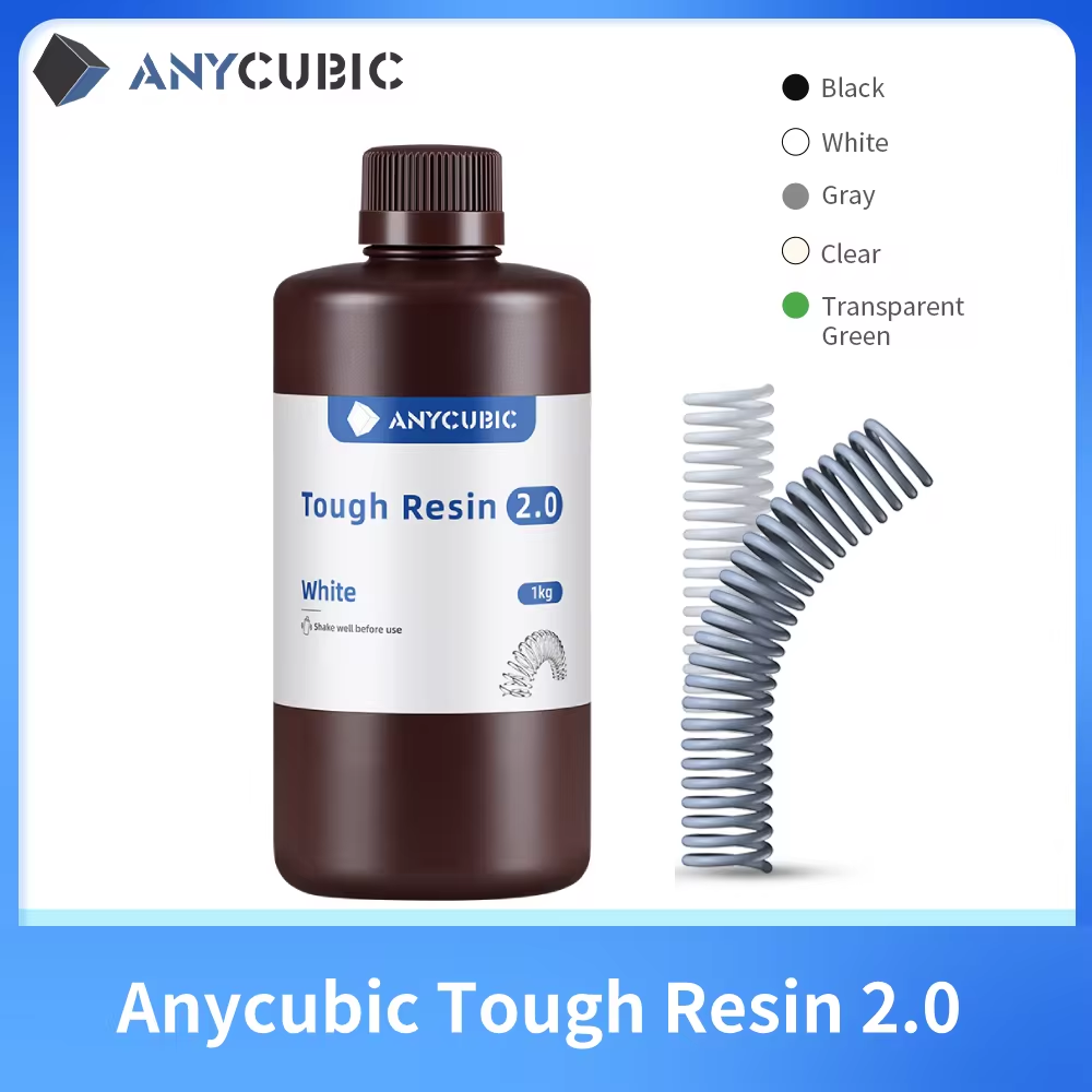 3D Printing Uv Sensitive Resin - Anycubic Elastyczna, wytrzymała żywica 2.0 LCD