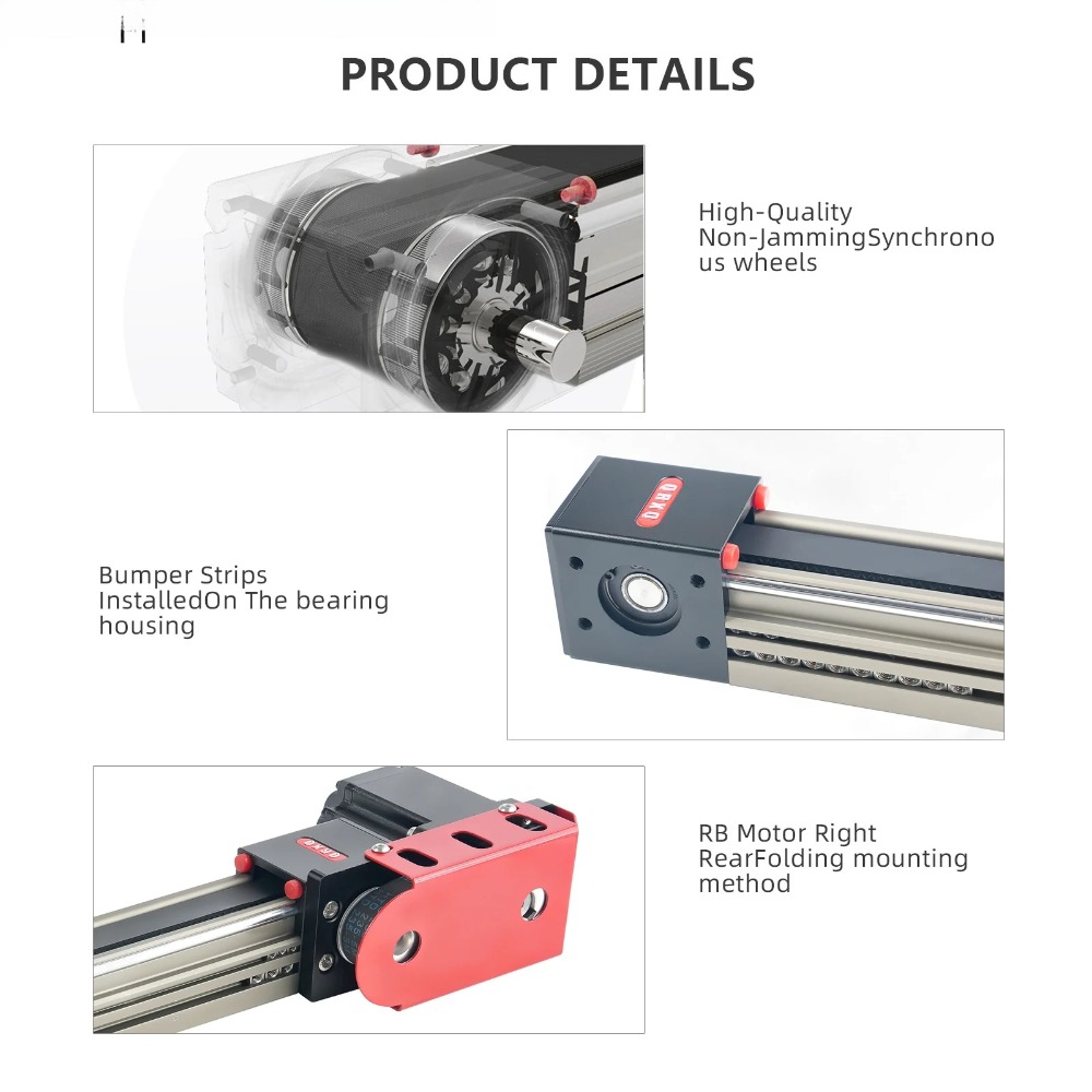 Szyny liniowe osi X Y Z do RXP – Linear Guide Rail recenzja i cena