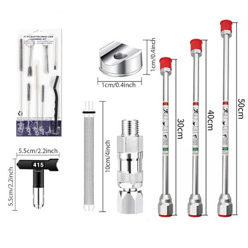 17-częściowy zestaw pistoletu  – Nozzle Cleaning Kit recenzja i cena