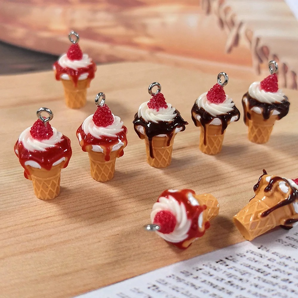 10 szt. Mini zawieszki z żywic – 3D Printing Earrings recenzja i cena