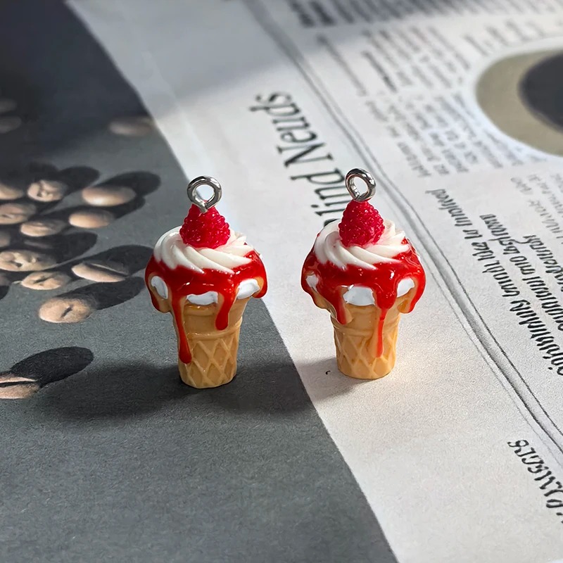 10 szt. Mini zawieszki z żywic – 3D Printing Earrings recenzja i cena