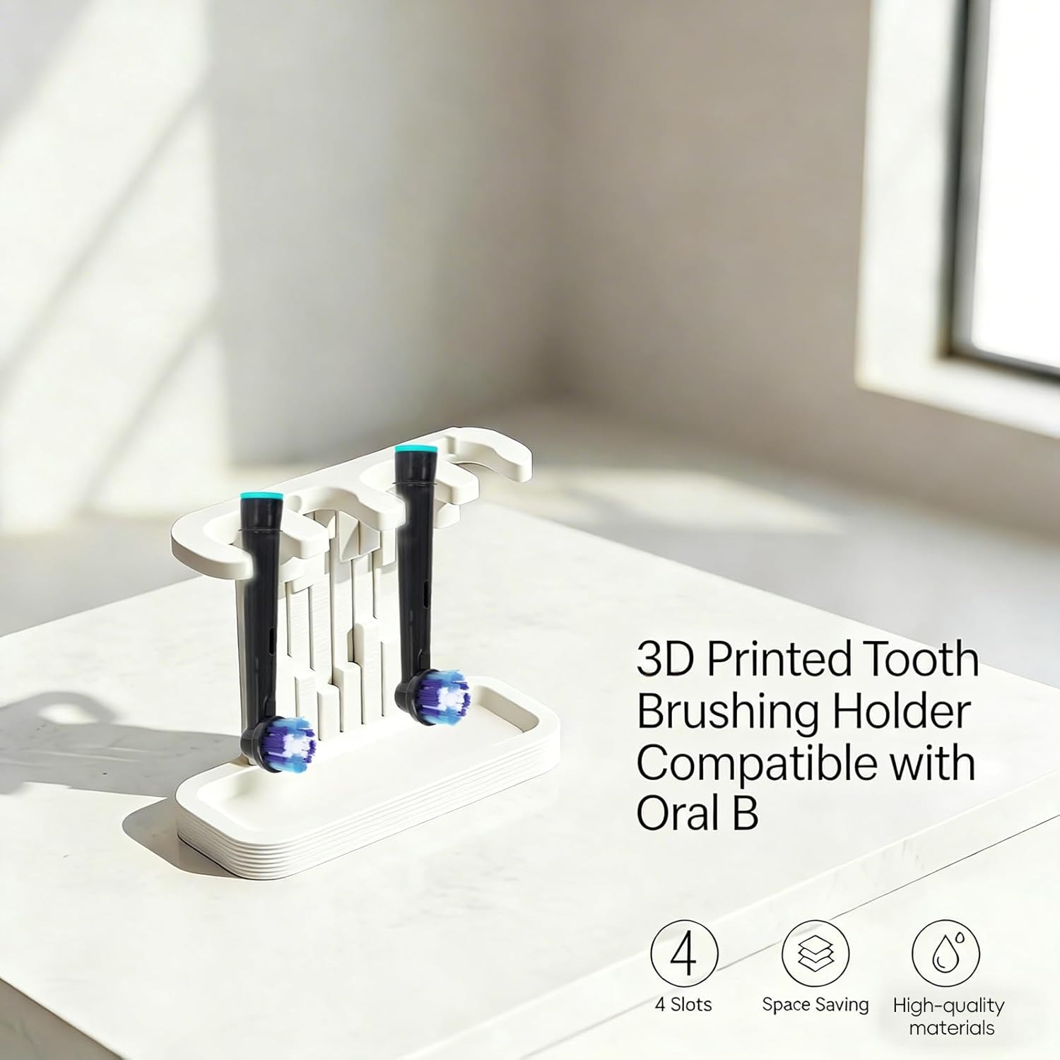 Uchwyt na główki szczoteczek e – 3D Printing Tooth recenzja i cena