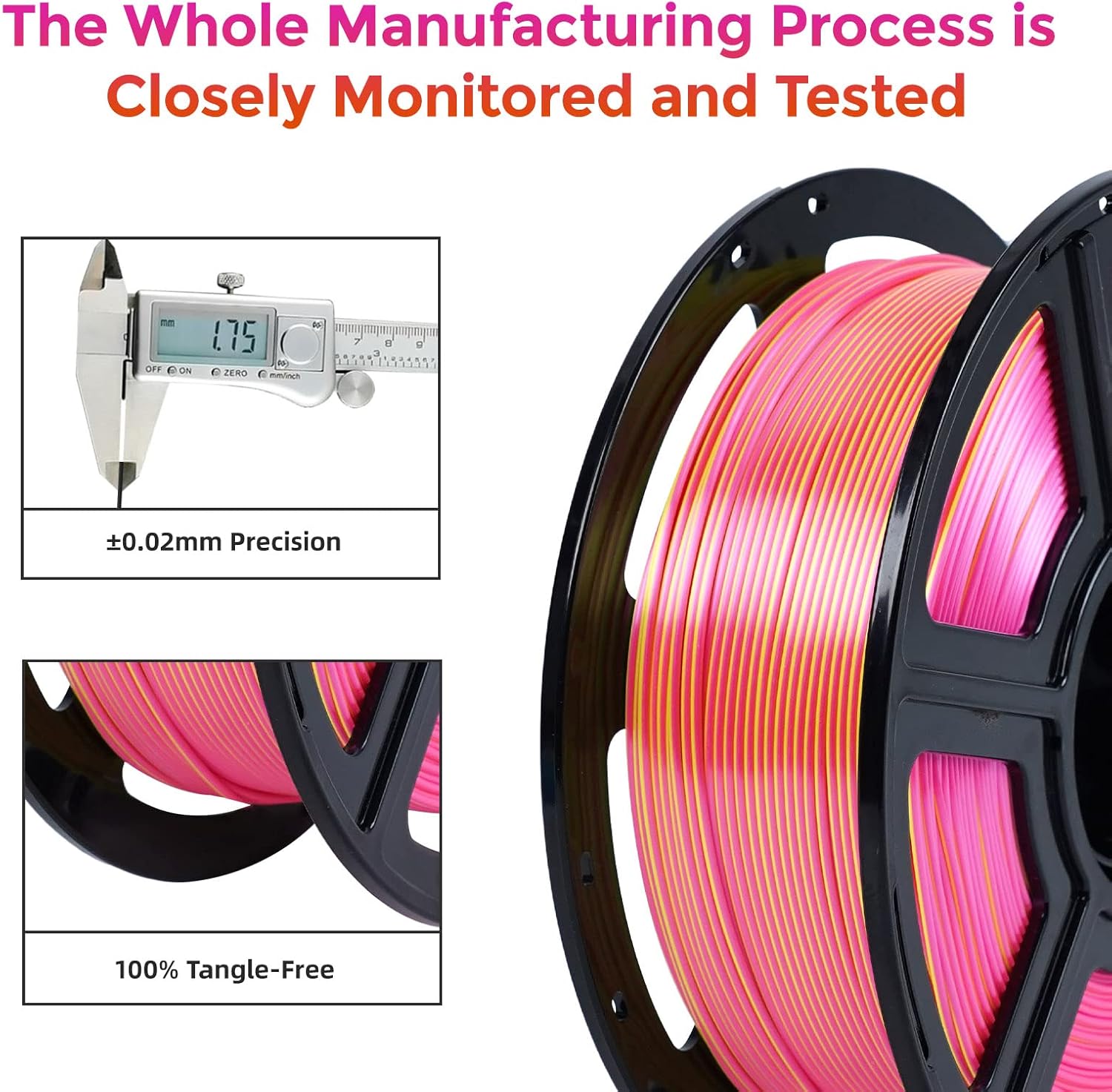 Filament do drukarek 3D ADLAYE – 3D Printing Link recenzja i cena