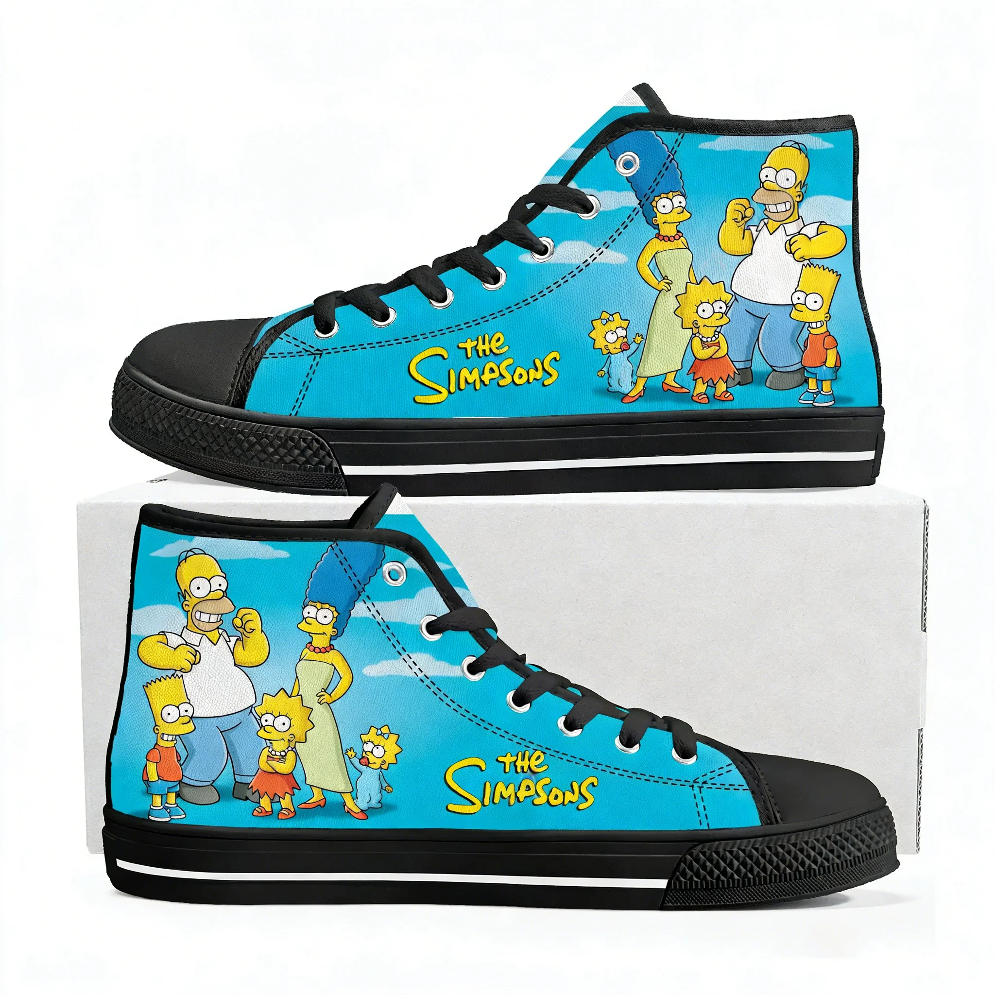 Buty S-Simpsonss High Top Męsk – 3D Printing Quality recenzja i cena