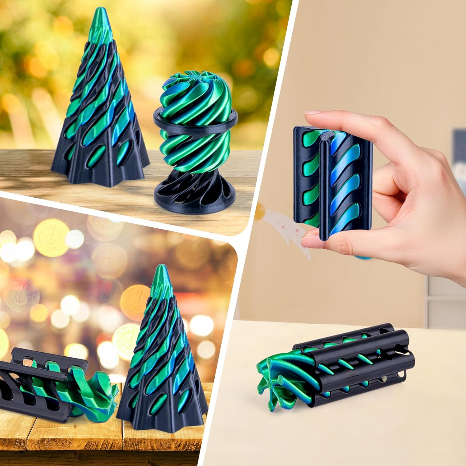 4 sztuki Drukowane 3D Niemożli – 3D Printing Table recenzja i cena