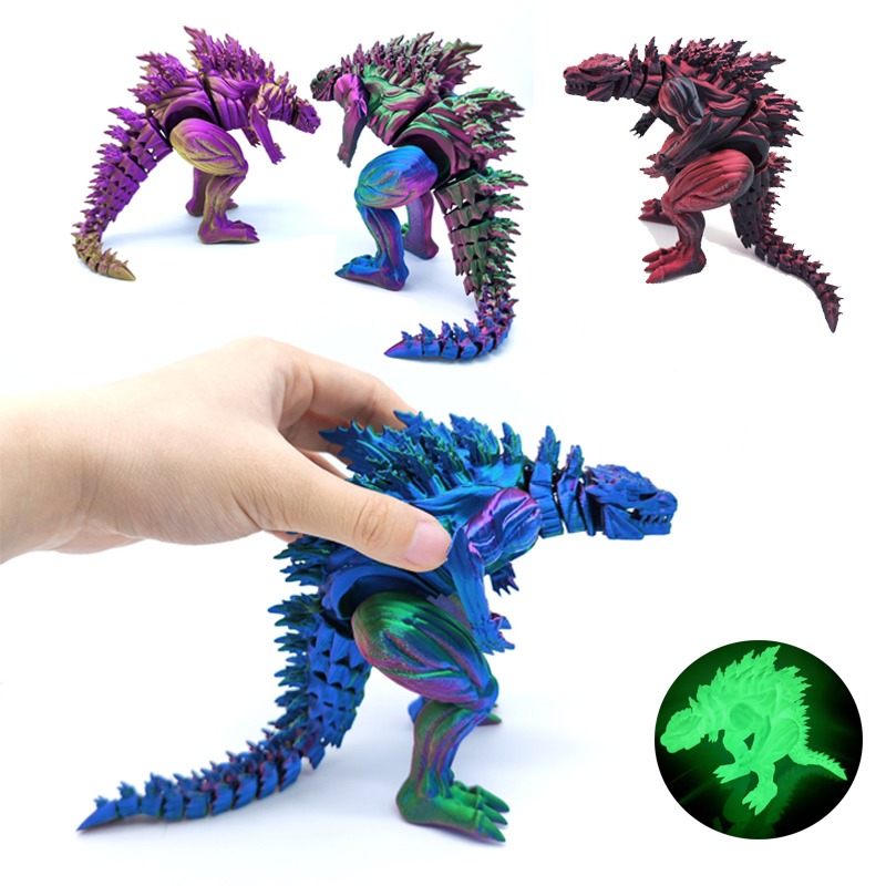Figurka dinozaura z mięśniami, – 3D Printing Yourself recenzja i cena