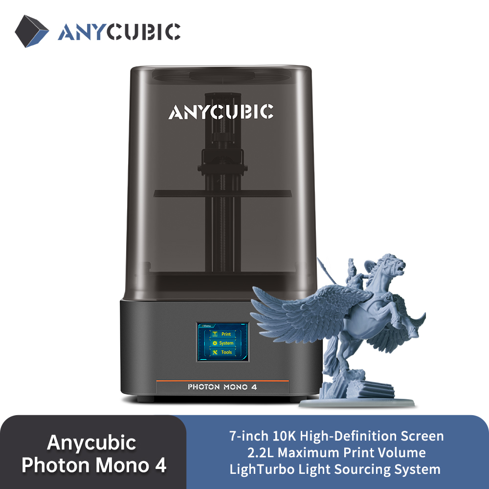 ANYCUBIC Photon Mono 4 AE Wers – 3D Printing Uv Sensitive Resin recenzja i cena