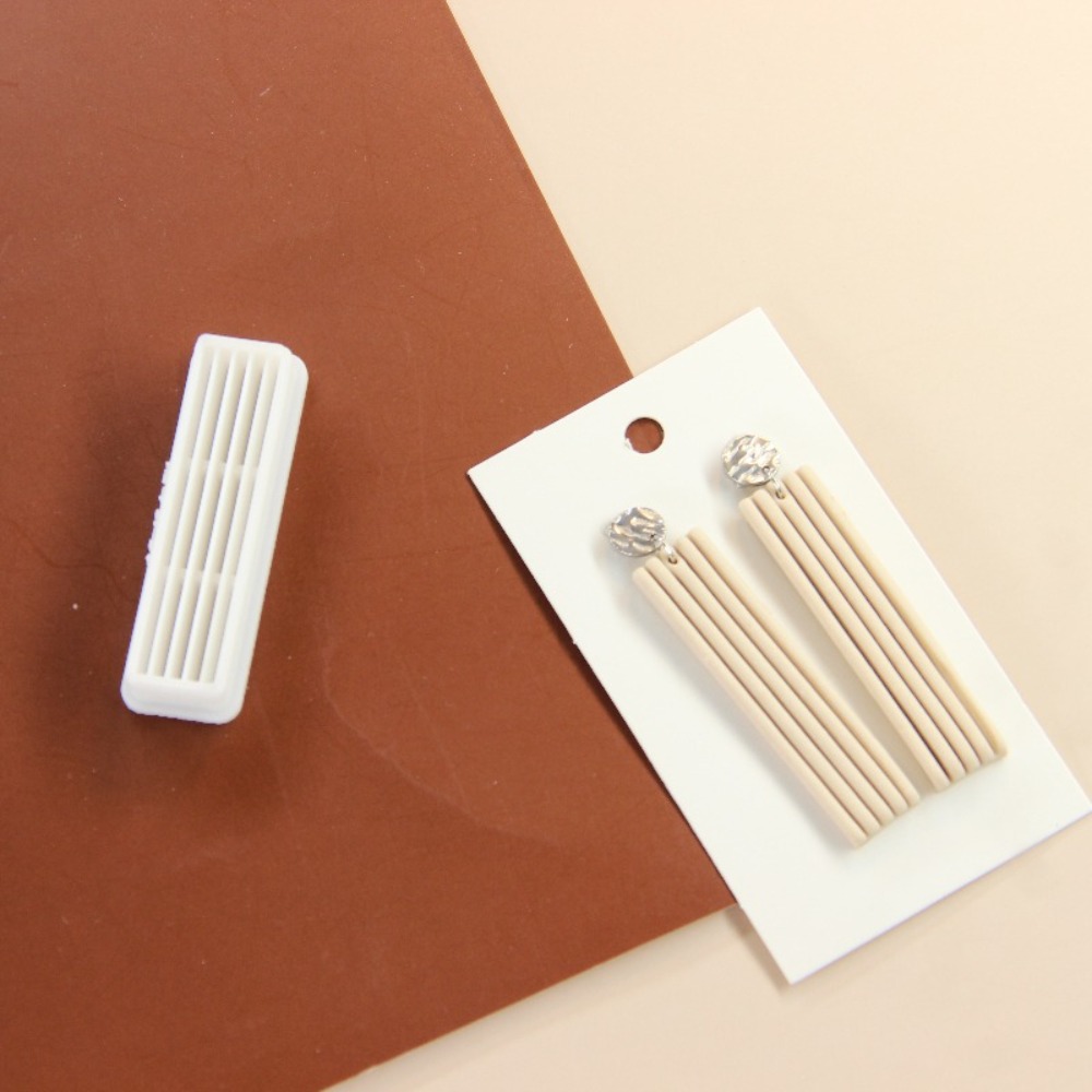 4 szt. Geometryczne wykrojniki – 3D Printing Earrings recenzja i cena