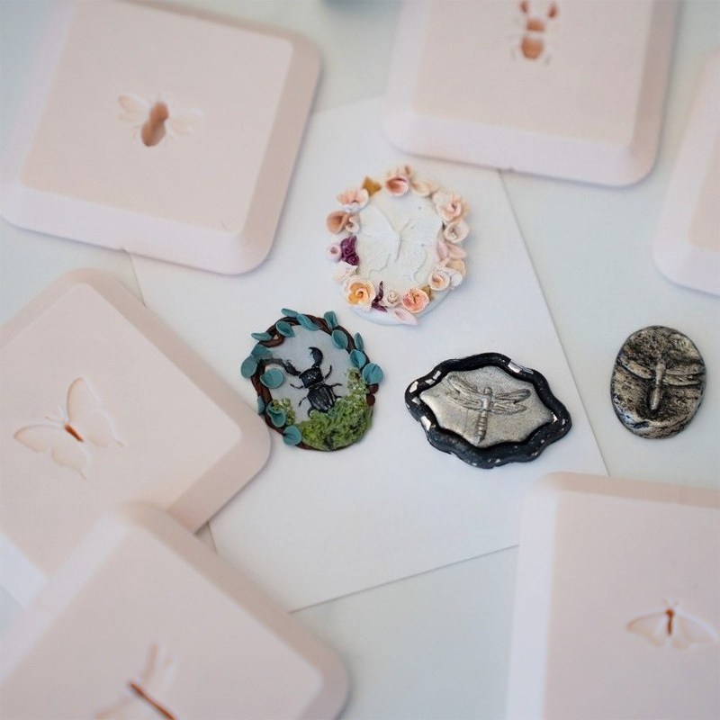 Forma 3D z motywem owadów, let – 3D Printing Earrings recenzja i cena