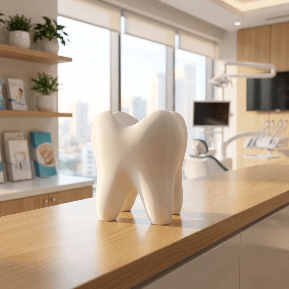 Wielofunkcyjny, biały, kreatyw – 3D Printing Tooth recenzja i cena