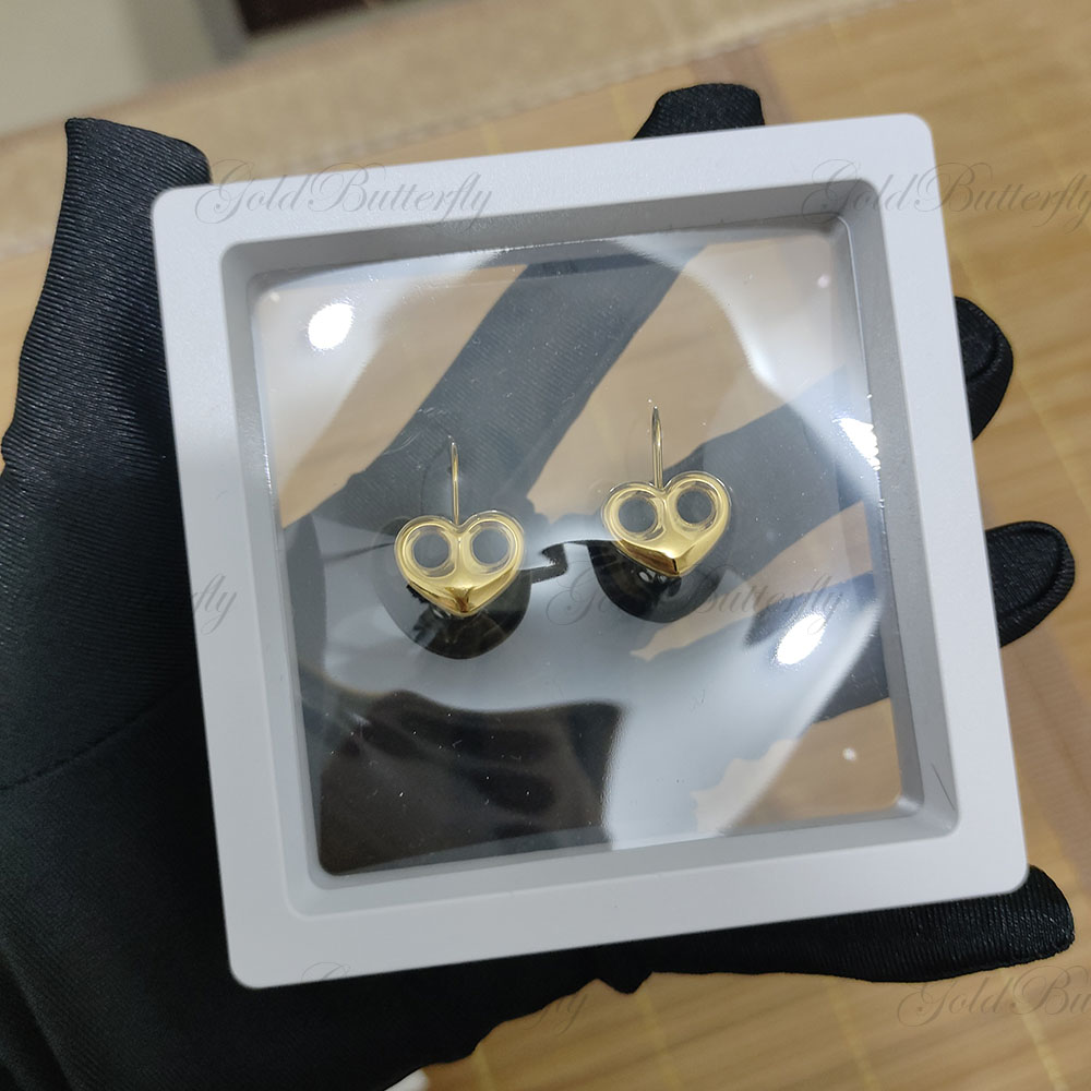GoldButterfly Custom Heart Ear – 3D Printing Earrings recenzja i cena