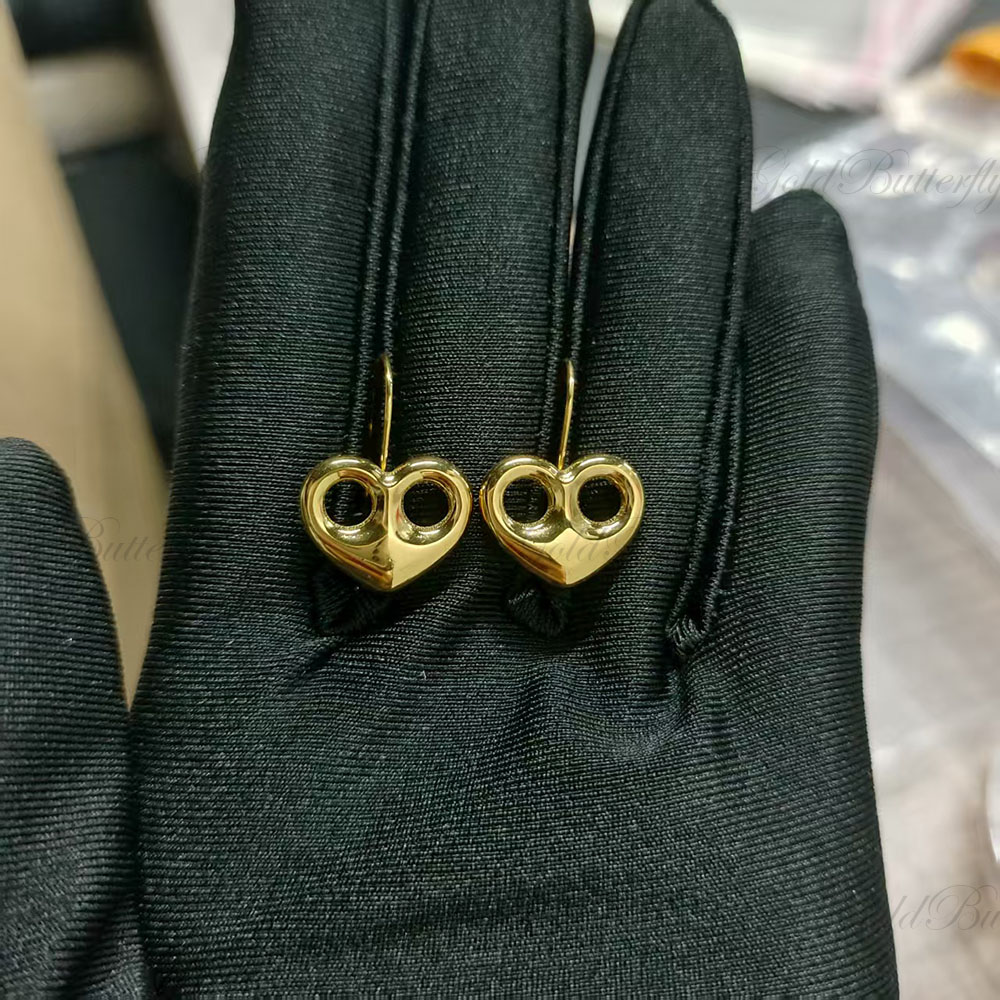 GoldButterfly Custom Heart Ear – 3D Printing Earrings recenzja i cena