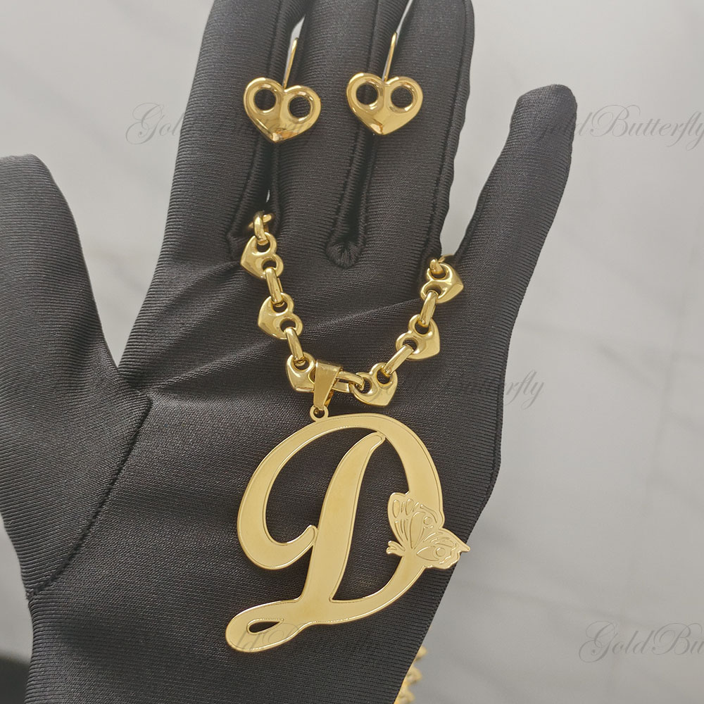 GoldButterfly Custom Heart Ear – 3D Printing Earrings recenzja i cena