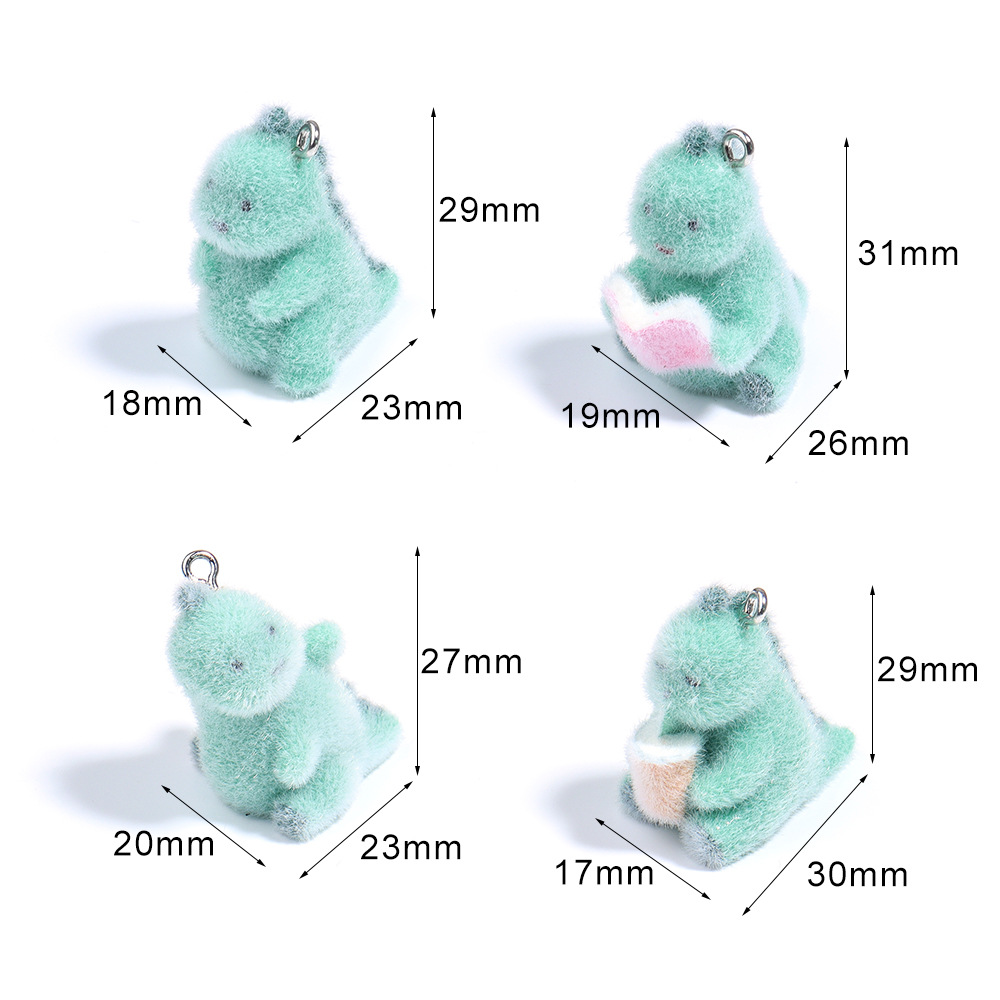 4 szt. Mini zawieszki 3D w ksz – 3D Printing Earrings recenzja i cena