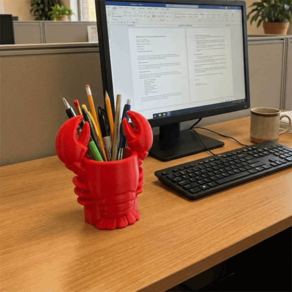 Drukowany w 3D pojemnik na dłu – 3D Printing Cafe recenzja i cena