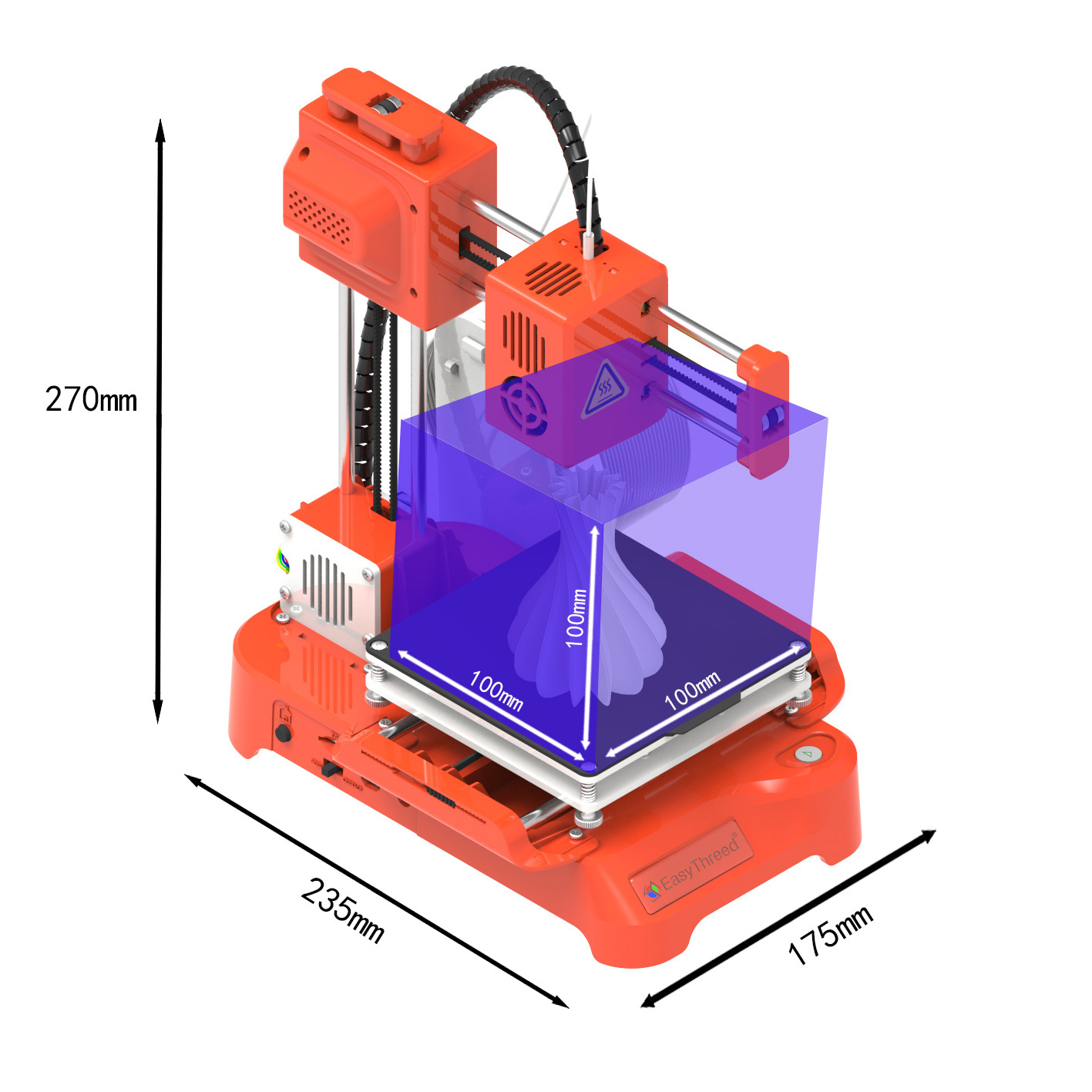 Easythreed K7 Przenośna Mini D – 3D Printing Nerd recenzja i cena