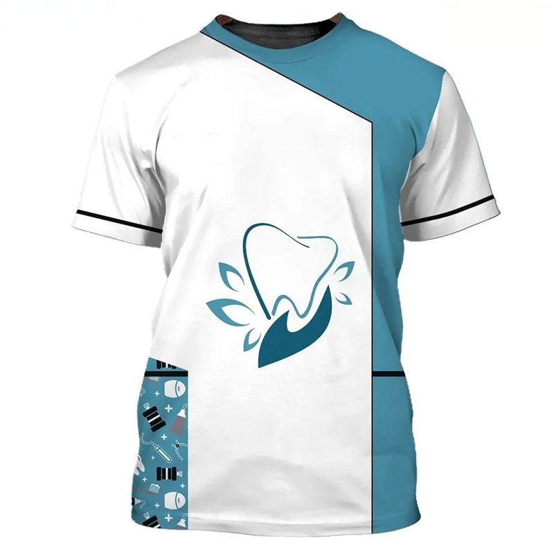 2024 Men's T-shirt Tooth 3d Pr – 3D Printing Tooth recenzja i cena