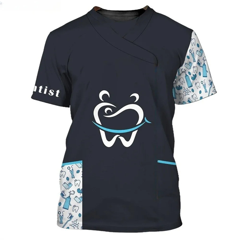 2024 Men's T-shirt Tooth 3d Pr – 3D Printing Tooth recenzja i cena