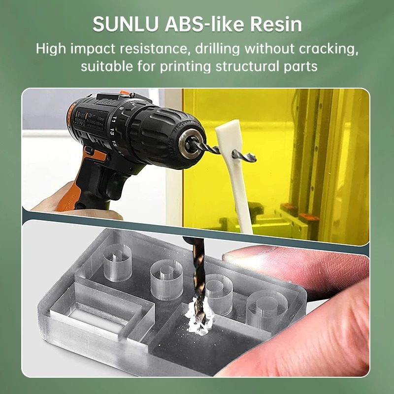 SUNLU 3KG Żywica typu ABS-Like – 3D Printing Uv Sensitive Resin recenzja i cena