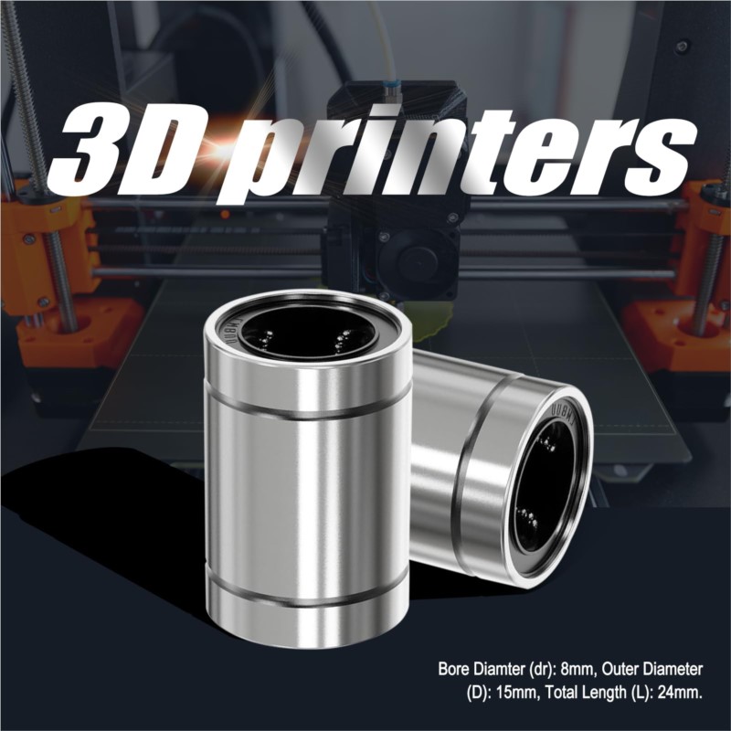 4/10 SZT. LM8UU LM10UU LM16UU  – 3D Printing Guide recenzja i cena